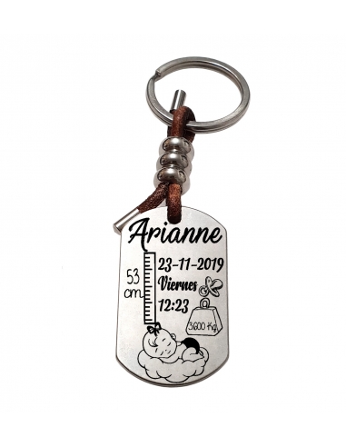 Llavero natalicio niña, modelo...