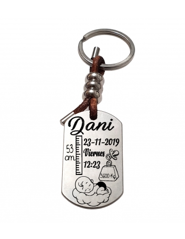 Llavero natalicio niño, modelo...