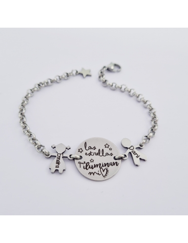 Pulsera modelo NANI, con el nombre de...