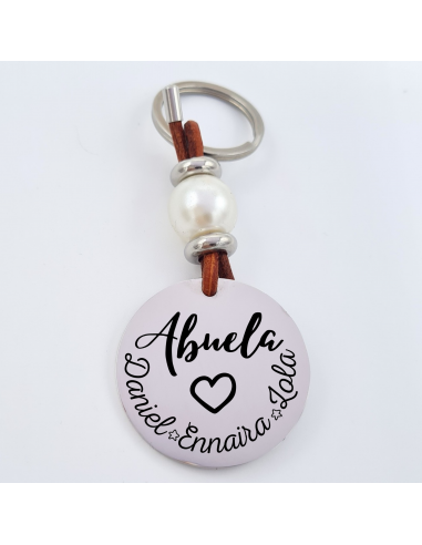 Llavero PERLI para la abuela de uno a...