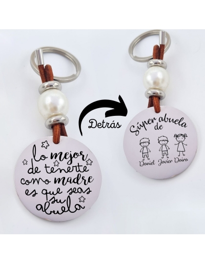 Llavero PERLI, con frases... 2