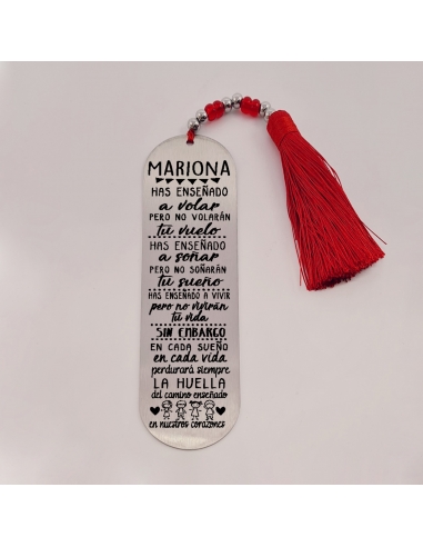 Marca páginas BIMBA, modelo 5, borla...