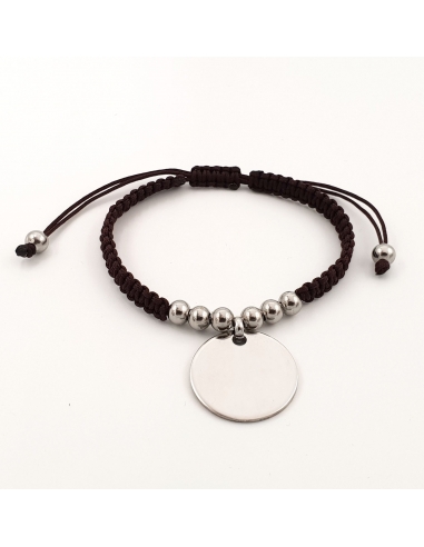 Pulsera modelo ESPIGA, de macramé,...