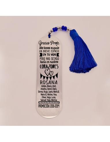 Marca páginas BIMBA, modelo 8, borla...