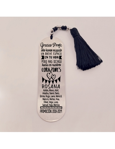 Marca páginas BIMBA, modelo 8, borla...