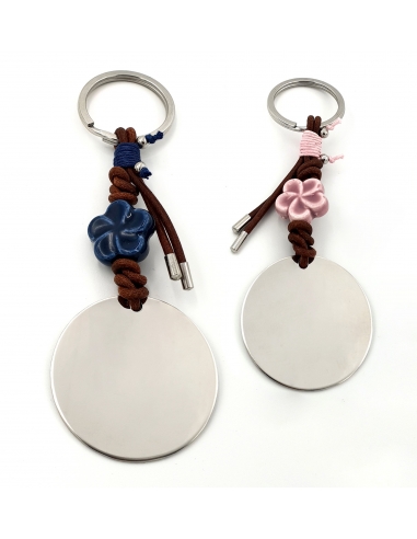 Llavero FLORA, con toque de color,...