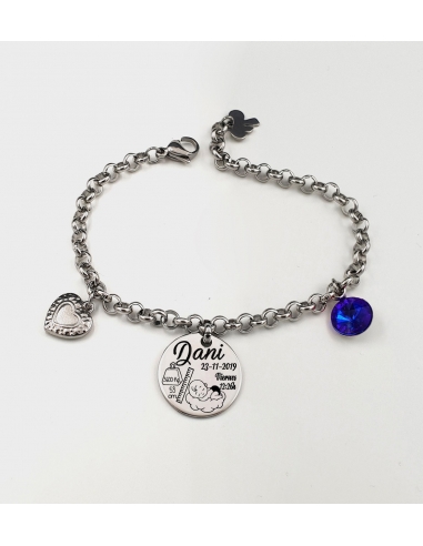 Pulsera ANDANA, natalicio niño,...