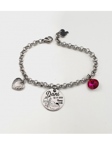 Pulsera ANDANA, natalicio niño,...