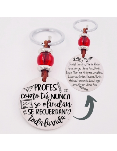 Llavero modelo BUBLE, (profes como tu...