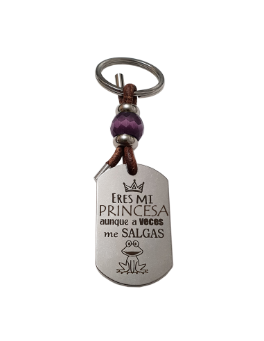 Llavero KLIMBA, con frase (Eres mi...