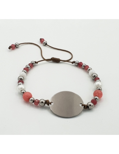 Pulsera modelo ALHAMBRA, mineral y...