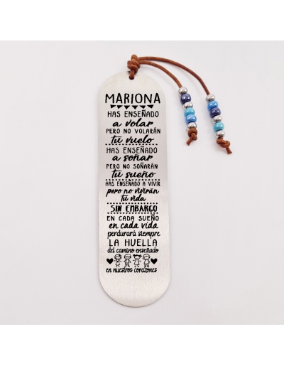 páginas COLORES, modelo 5, cristal checo y bolas de acero inoxidable.