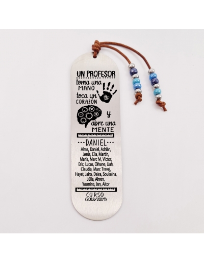 COLORES, modelo 6, cristal checo y bolas de acero inoxidable.