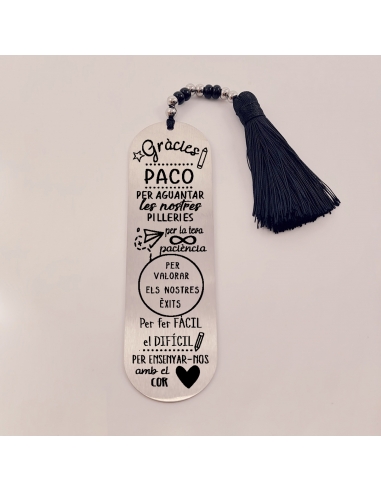 Marca páginas BIMBA, modelo 18, borla...