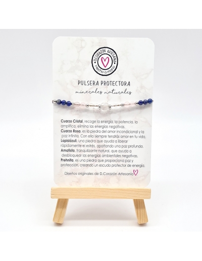 Pulsera Protectora, Cuarzo...