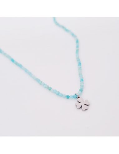 Gargantilla de piedras semipreciosas,...