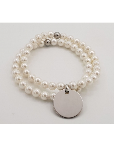 Pulsera modelo D'PERLAS,...