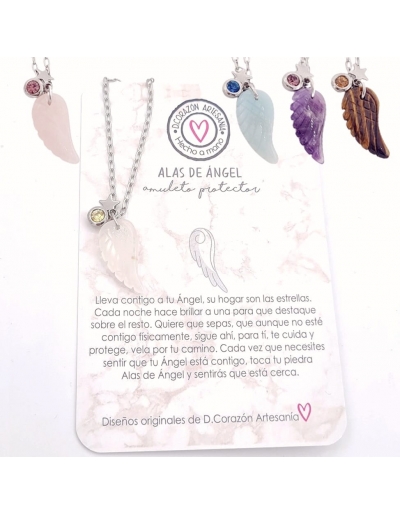 Colgante alas de Ángel,...