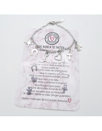 Pulsera AMULETOS modelo TE...