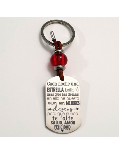 Llaveros con frases bonitas... 2