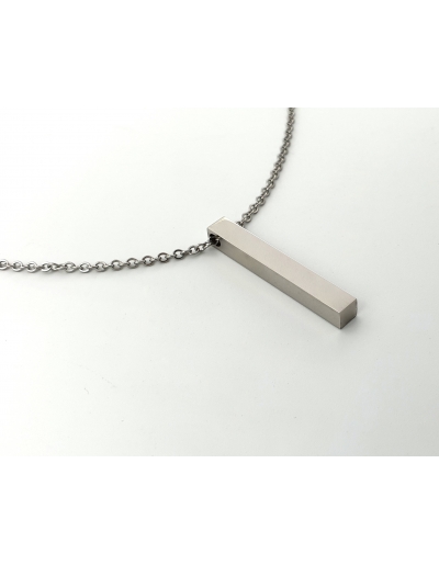 Collar de acero inoxidable,...