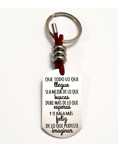 Llaveros con frases bonitas... 2