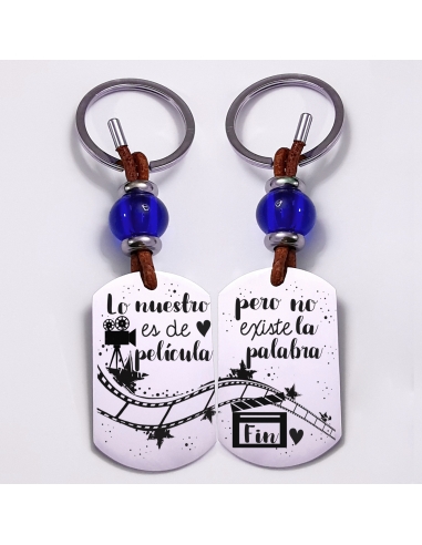 Conjunto DUO PELICULA, dos llaveros...