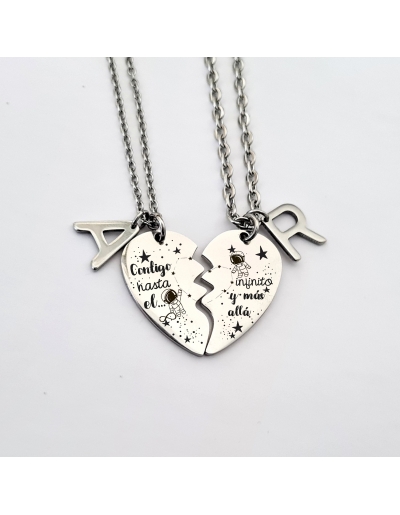 Collar de acero inoxidable,... 2