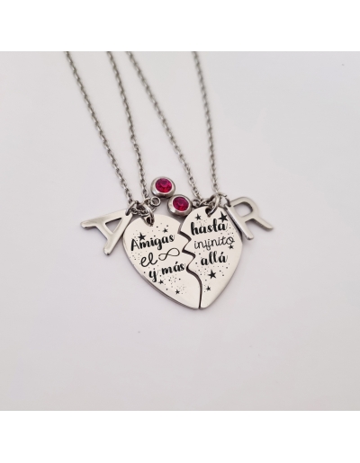 Collar de acero inoxidable,...