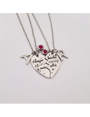 Collar de acero inoxidable, modelo...