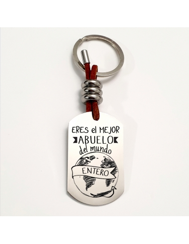 Llavero ADVENTURE, con frase (Eres el...