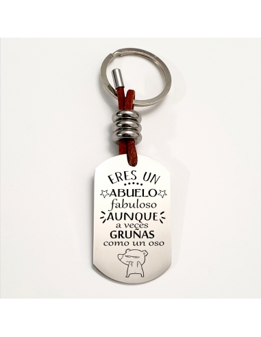 Llavero ADVENTURE, con frase (Eres un...