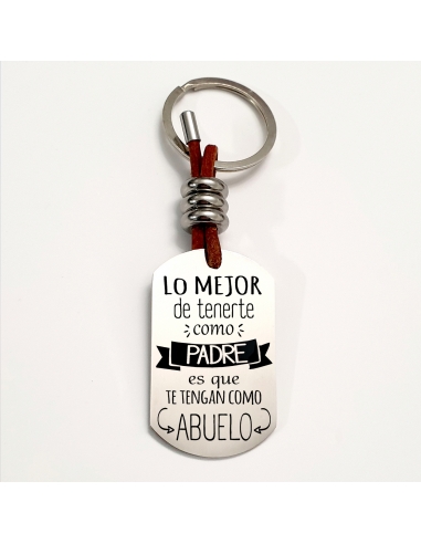 Llavero ADVENTURE, con frase (Lo...