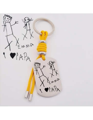 Llavero VENTURA, con dibujo infantil,...