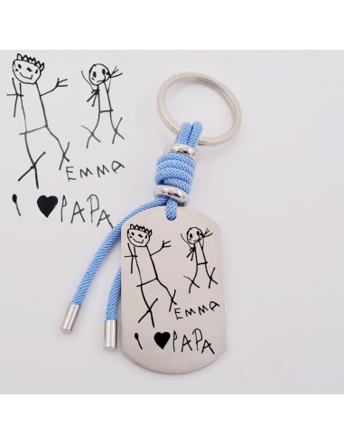 Llavero VENTURA, con dibujo infantil,...