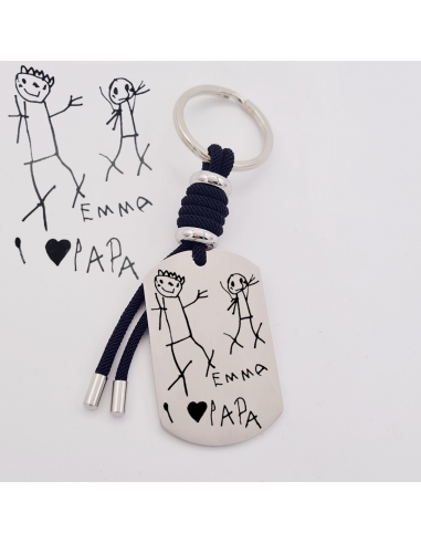 Llavero VENTURA, con dibujo infantil,...