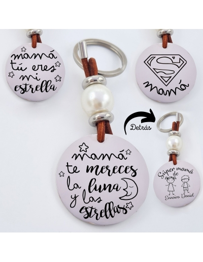 Llavero PERLI, con frases...