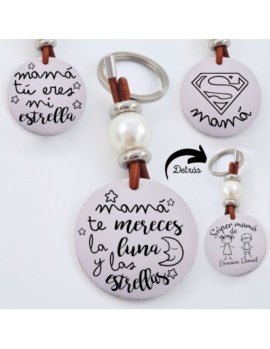 Llavero PERLI, con frases para mamá,...