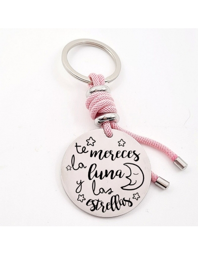 Llavero con frase (Te... 2