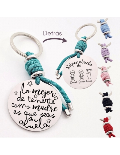 Llavero con frase, (Lo...