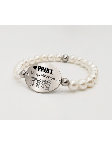 Pulsera ORIGEN, con frase (Profe te...