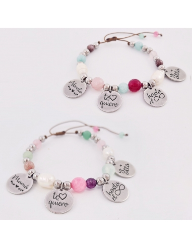 Pulsera, te quiero hasta el infinito,...