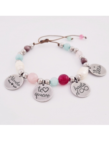 Pulsera, te quiero hasta el infinito,...