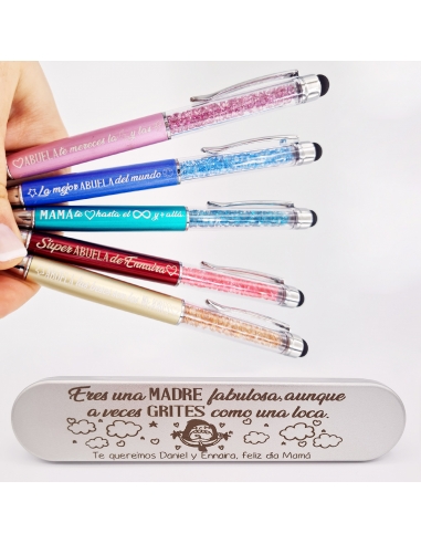 Bolígrafo modelo BRILLI, (Eres una...