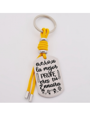 Llavero VENTURA, (a, e, i, o, u la...