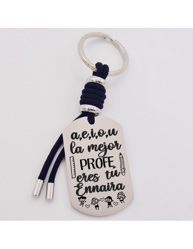 Llavero VENTURA, (a, e, i, o, u la...
