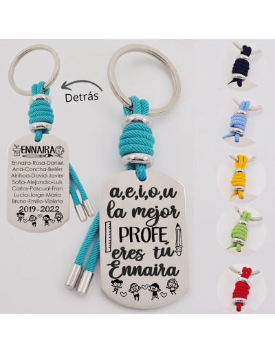 Llavero VENTURA, (a, e, i,...