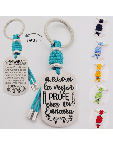 Llavero VENTURA, (a, e, i, o, u la...