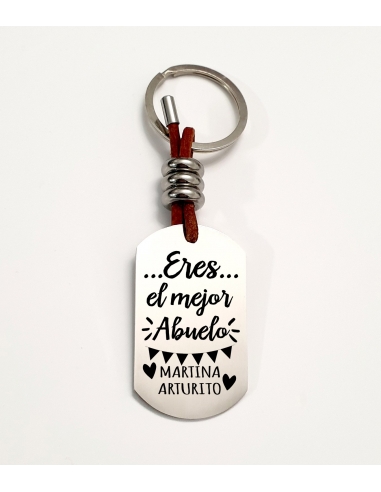 Llavero ADVENTURE, con frase (Eres el...