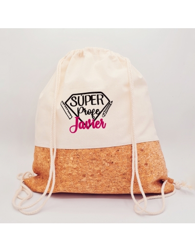 Mochila personalizada (Súper profe...